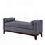 Grand repose-pieds rembourré en tissu avec coussins-52878136