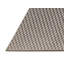 Tapis beige/noir tissé à la machine-727657111