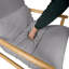 Fauteuil large de 25,5 po Ivoryanna-424712374
