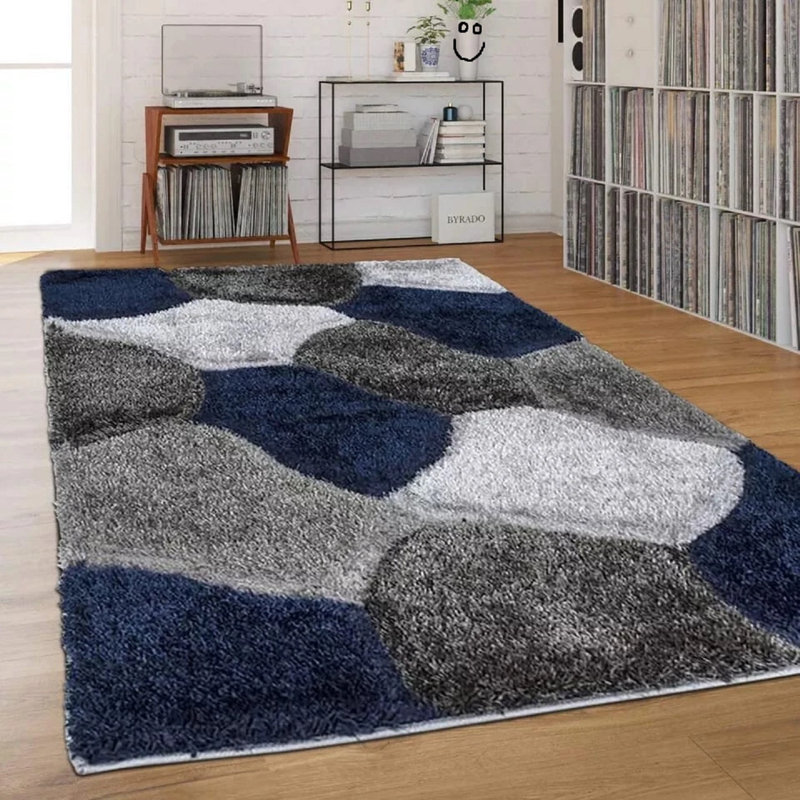 Shag Area Rug, Rectangle 200 x 290 cm