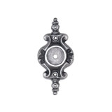 Kings Road Metal Knob Backplate