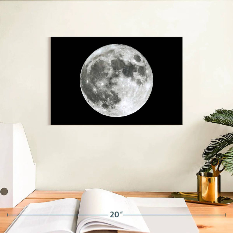 Oberle The Moon, 8" H x 12" W