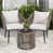 White Cushion/Beige Frame selected