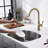 D Shape Undermount Stainless Steel Single Bowl Kitchen Sink-111566790