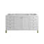 Chicago 60'' W Single Bathroom Vanity Base-866973081