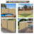 Manual Retraction Side Awning in Beige-60039990-118914418