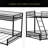 Floor Bunk Bed Frame With Ladder And Safety Guardrails, Easy Assemble-589330954-589330957