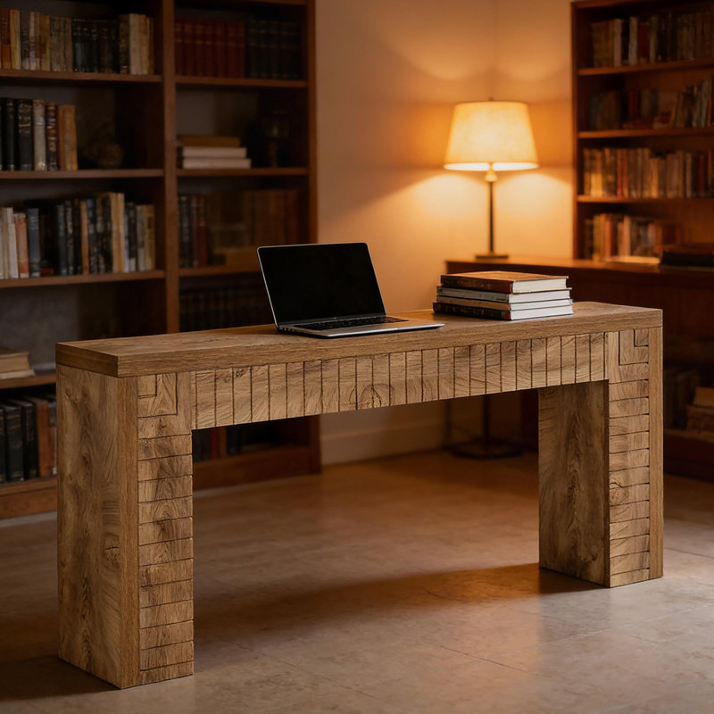 Console de style artistique, canapé, table d'appoint