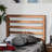 Ansel Twin Size Headboard In Ash Walnut Finish With Wide Slats, 49.86" H X 37.73" W X 0.52" D