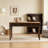 Retro Rectangular Brown Solid Wood Writing Desk-538246747