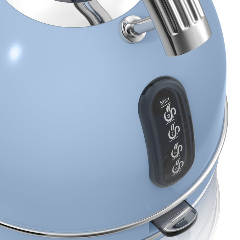 Bouilloire Swan Retro Dome - 1,7 L - noir, Bleu