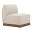 Chaise sans accoudoirs Rosabel Christy - beige