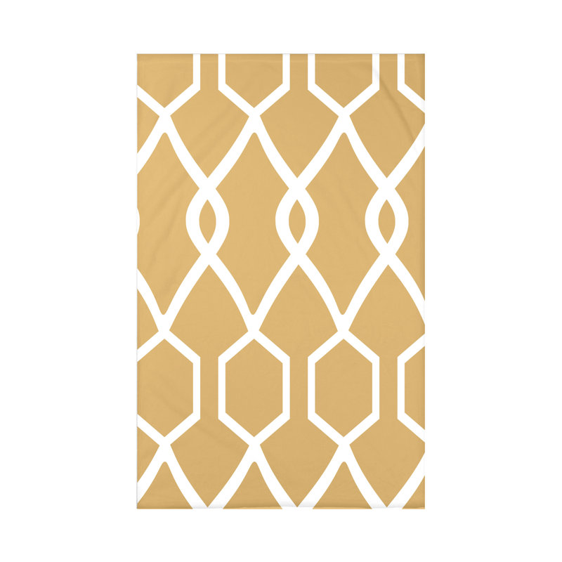 Throw Blanket, 60" L x 50" W x 0.5" D, Dijon