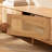 Oak TV Stand with Adjustable Shelf-2132432361