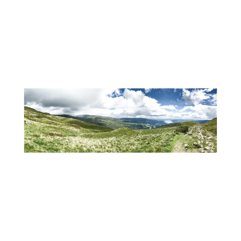 In The Clouds by Noah Bay - Wrapped Canvas Panoramic Print, 30.48 cm H x 91.44 cm W x 3.175 cm D