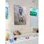 « welcome home », reproduction d’art sur toile tendue encadrée-20841486