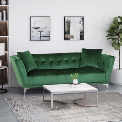 Comfortable Modern Sofa with Sturdy Materials for Living and Studying