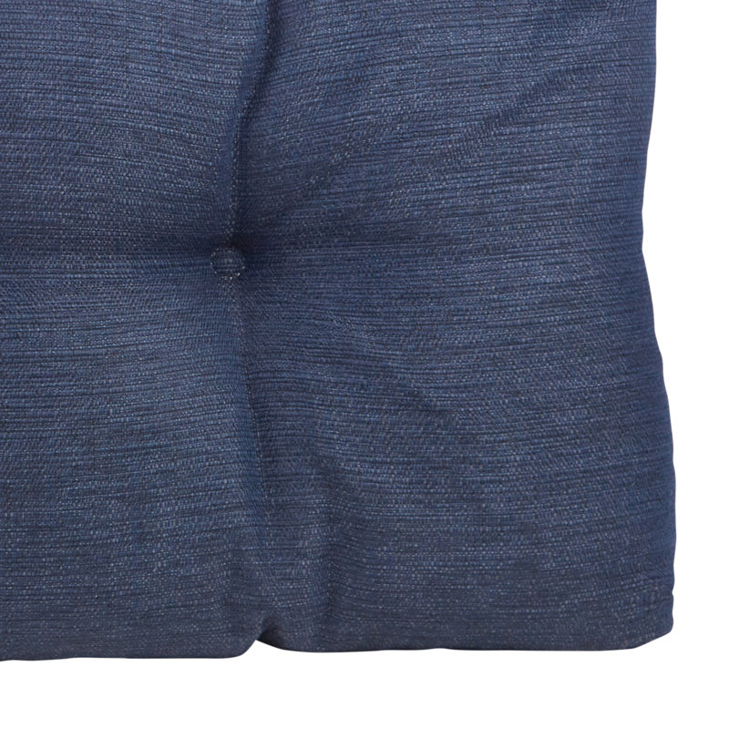 Omega Non-Slip Bench Cushion, Indigo, 35" W x 14" D