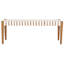 Orin 47" Woven Leather Bench-1010248196