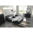 Vegan Leather Platform Bed-21189348-21189347