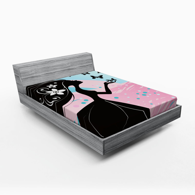 Drap-housse à papillon madam, Drap-housse de taille double