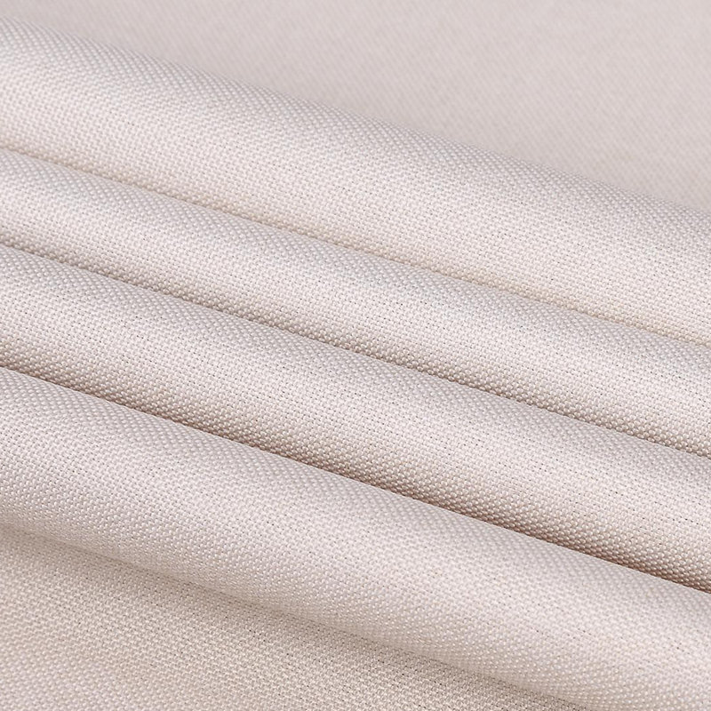 Luxury Robust Flax Linen-Look Shower Curtain for Stalls - 240GSM Waterproof Washable Fabric with Hooks - Form Resistant - Brown, 72x84 Inch