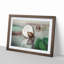 Gigantic Water Lily Opening by William Sharp - Picture Frame Painting Print-55608152-55608151