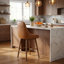 Tabouret de bar rembourré Verano Stoke-1203867820