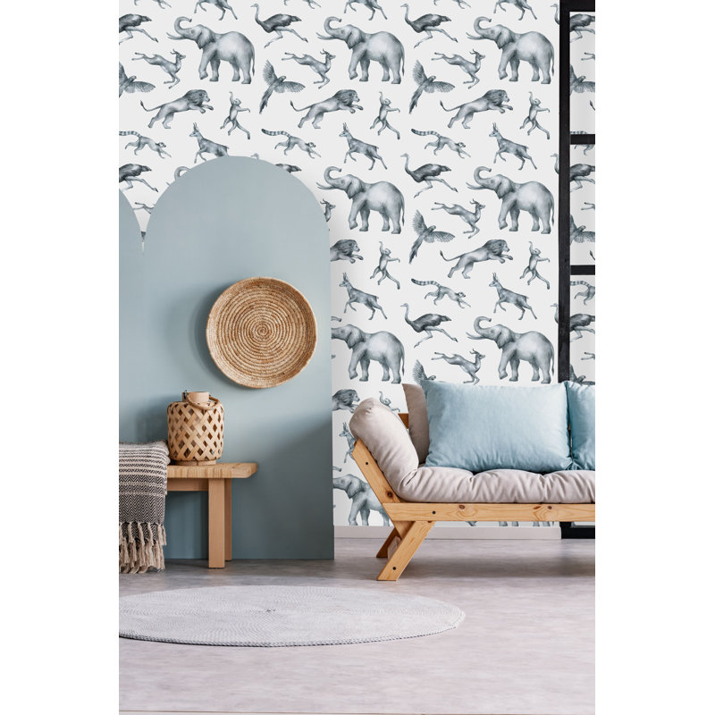 Panneau de papier peint Karragullen, Vinyle, L 18,75 po x l 25 po