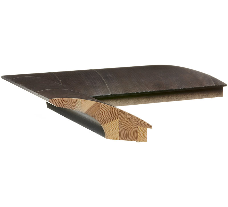 Miroir Elite, Cendre foncée, 56 po x 44 po