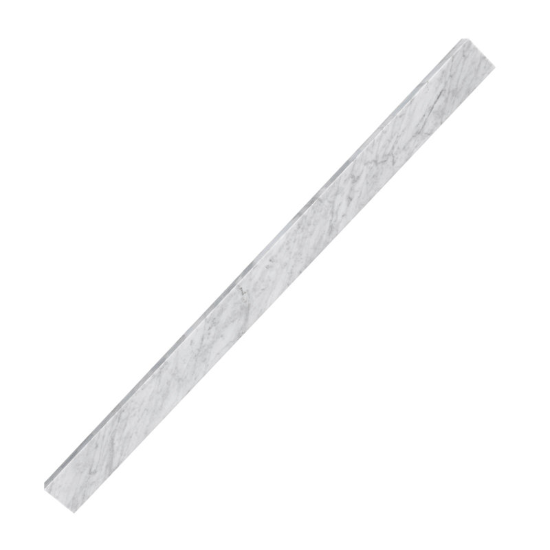 60 Inch Carrara Natural Marble Vanity Backsplash