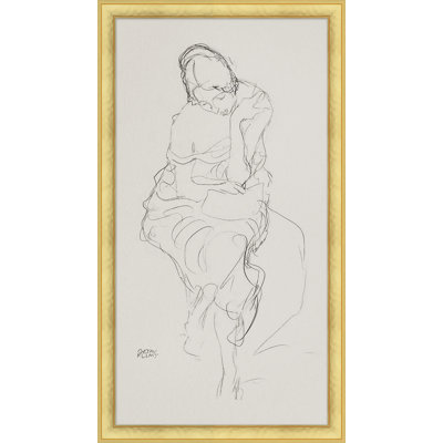 " Seated Woman "