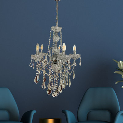 Cotten 5- Lights Maria Theresa Crystal Chandelier