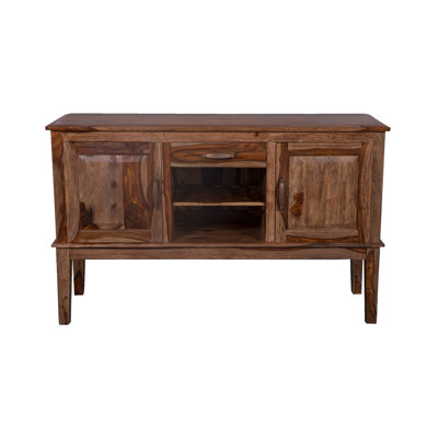 Sonora 59" Wide 1 - Drawer Sheesham Solid Wood Sideboard by Porter Designs