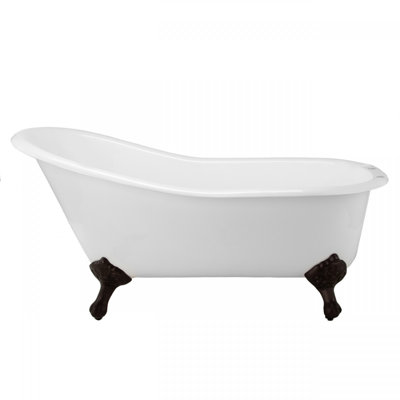 Charlotte x Soaking Cast Iron Bathtub