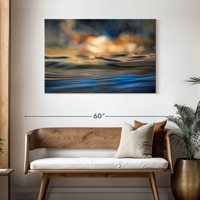 Evening Waves, 30" H x 45" W
