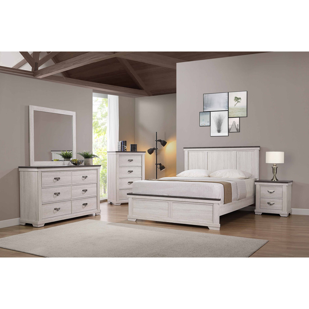 Dareck 5 Piece Bedroom Set August Grove® Bed 