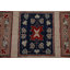 Tapis ivoire en laine noué à la main de conception unique 9 pi 10 po x 13 pi 6 po New Age