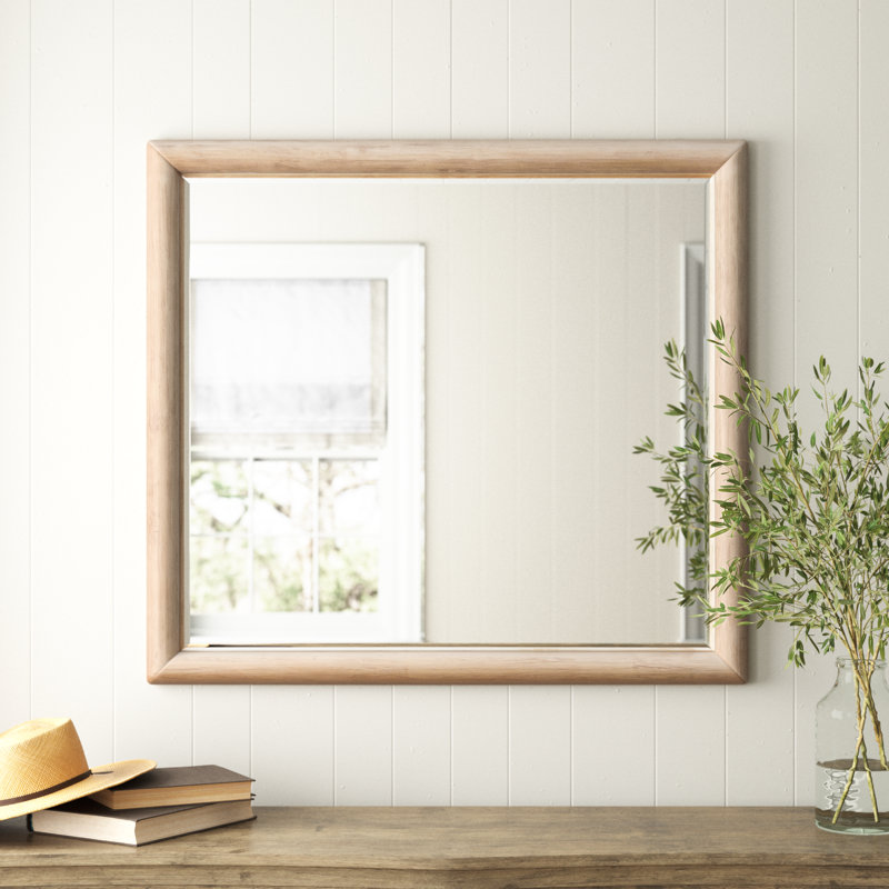 Colleen Rectangle Mirror, Natural