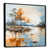 Black Floater Framed