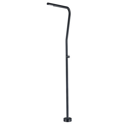 Système de douche extérieur autoportant, robinet de douche monocommande sur pied, ensemble de garnitures de douche en acier inoxydable