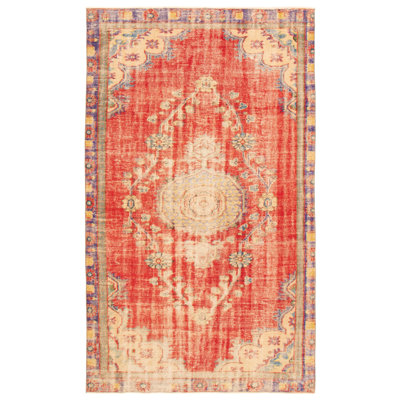 Crocifissa Wool Oriental Indoor Rug