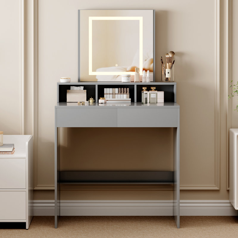 Dressing Table, Grey