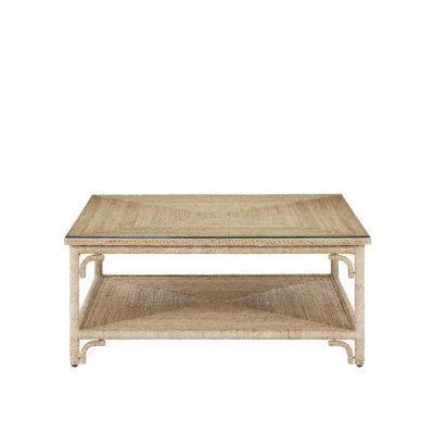Olisa Glass Top Single Coffee Table