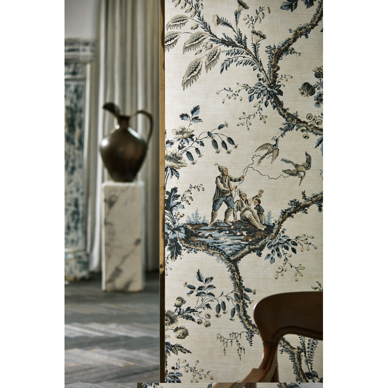 Emperors Musician Wallpaper, Charcoal