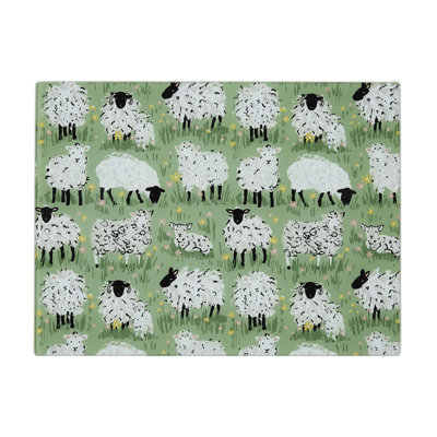Woolly Sheep Glass Worktop Saver