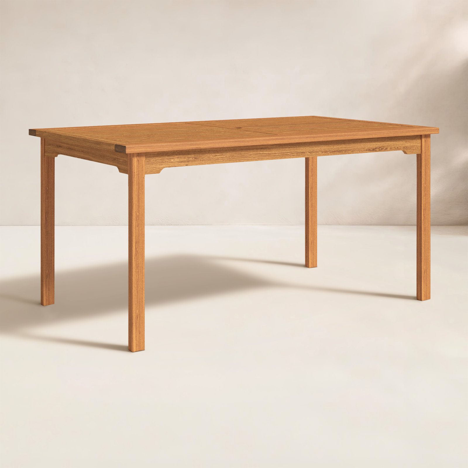 59" Eucalyptus Patio Dining Table