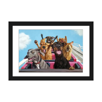 «Thrill Seekers» par Lucia Heffernan, reproduction d'art sur toile tendue