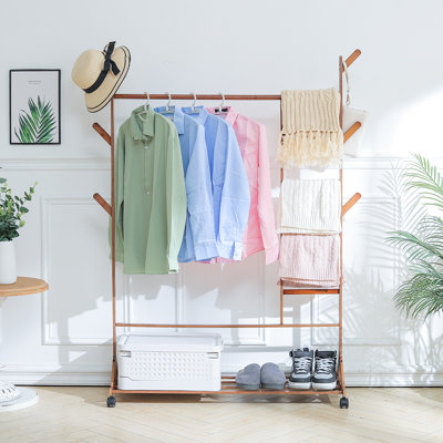 Quinten 100cm Rolling Clothing Rack