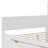 Wooden Full Size Daybed With Storage Shelves, Multi-Functional Bed With Two Drawers And Study Desk-1794380407-1794380404